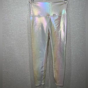 Zyia active iridescent unicorn luxe leggings size 4